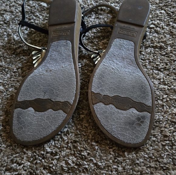 Carlos Santana Size 9 feather sandals - Picture 4 of 5